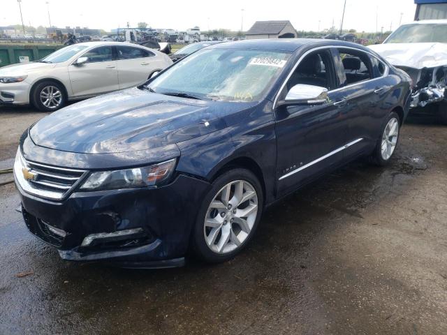 2G1105S32K9148760 - 2019 CHEVROLET IMPALA PRE BLUE photo 2