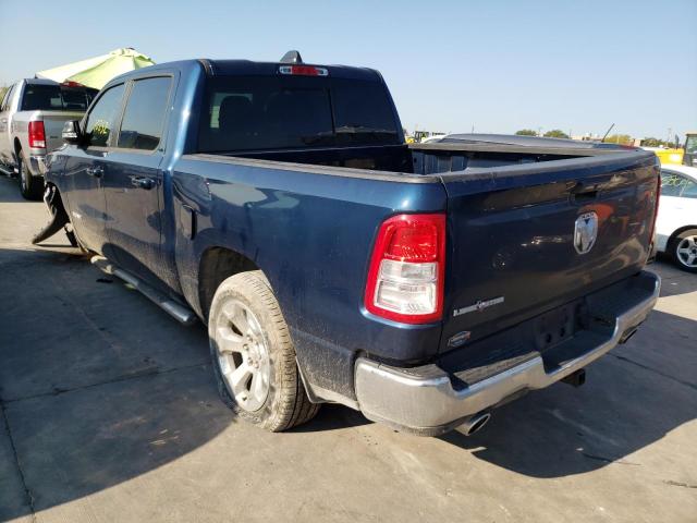 1C6RREFT5MN816228 - 2021 RAM 1500 BIG H BLUE photo 3