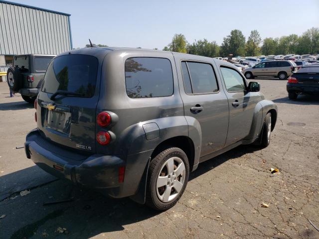 3GNCA13B69S600256 - 2009 CHEVROLET HHR LS CHARCOAL photo 4