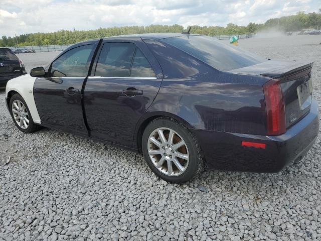 1G6DC67A060116160 - 2006 CADILLAC STS BLUE photo 3