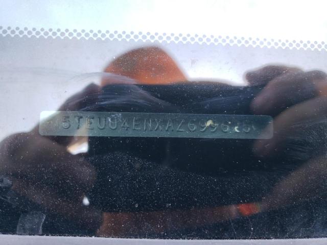 5TEUU4ENXAZ699625 - 2010 TOYOTA TACOMA ACCESS CAB  ფოტო 10