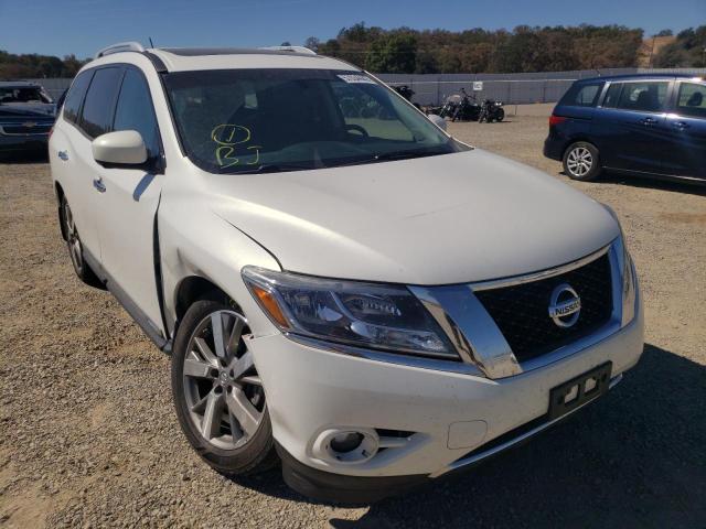 5N1AR2MM9EC713080 - 2014 NISSAN PATHFINDER WHITE photo 1