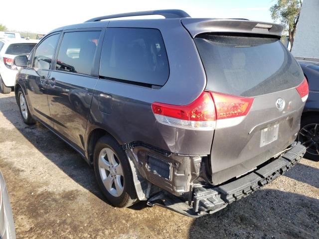 5TDKK3DC8CS253819 - 2012 TOYOTA SIENNA LE GRAY photo 3