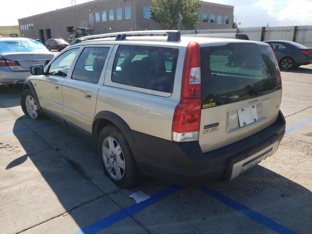 YV4SZ592X61211979 - 2006 VOLVO XC70 GOLD photo 3