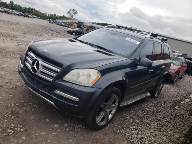 4JGBF8GE3BA657259 - 2011 MERCEDES-BENZ GL 550 4MA GRAY photo 2