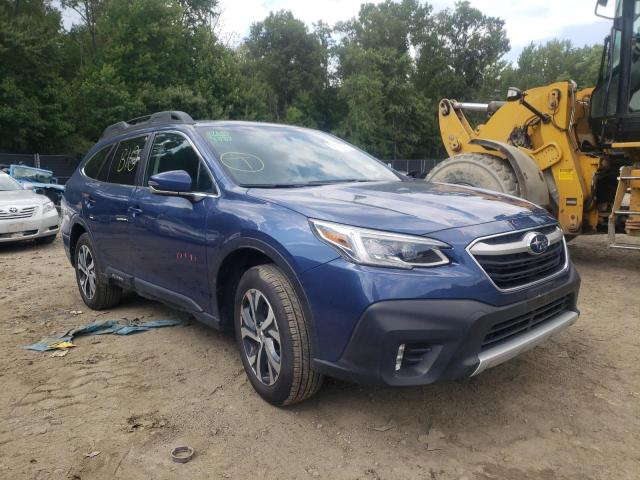 4S4BTANC0N3101453 - 2022 SUBARU OUTBACK LI BLUE photo 1