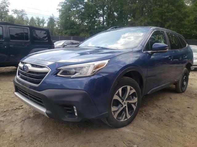 4S4BTANC0N3101453 - 2022 SUBARU OUTBACK LI BLUE photo 2