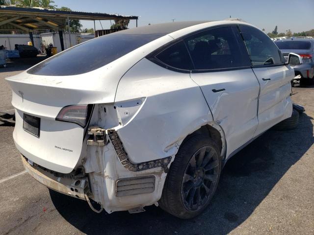5YJYGDEE4MF176860 - 2021 TESLA MODEL Y أبيض صورة 4