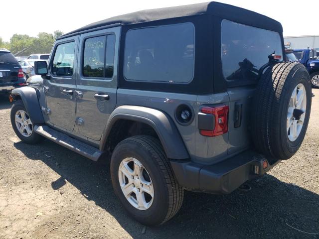 1C4HJXDN7MW617090 - 2021 JEEP WRANGLER U GRAY photo 3