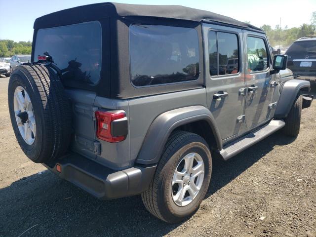 1C4HJXDN7MW617090 - 2021 JEEP WRANGLER U GRAY photo 4