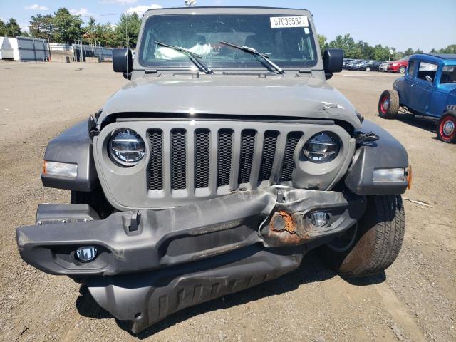 1C4HJXDN7MW617090 - 2021 JEEP WRANGLER U GRAY photo 9