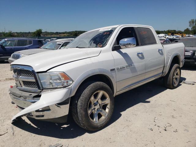 1C6RD7NT5CS156297 - 2012 DODGE RAM 1500 L WHITE photo 2