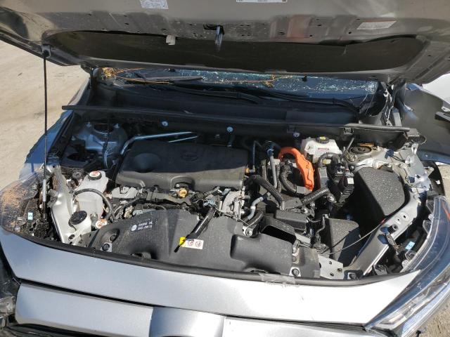 2T3B6RFV3MW029282 - 2021 TOYOTA RAV4 XLE P SILVER photo 7