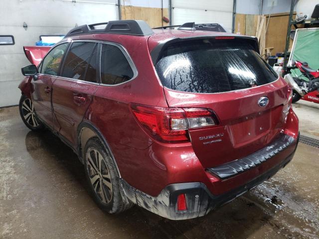 4S4BSENC5J3218031 - 2018 SUBARU OUTBACK 3. BURGUNDY photo 3