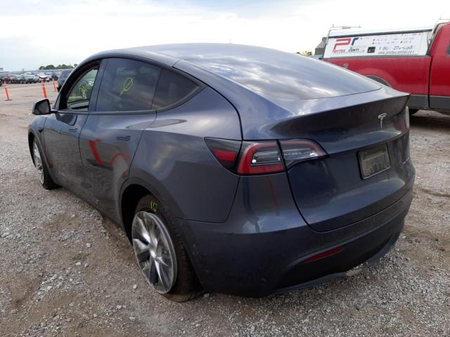 5YJYGDEE0LF006865 - 2020 TESLA MODEL Y Серый фото 3