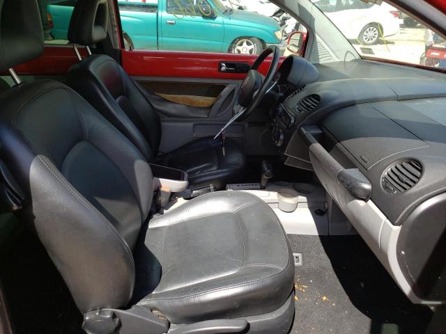 3VWCT21C01M406266 - 2001 VOLKSWAGEN NEW BEETLE 红色 照片 5