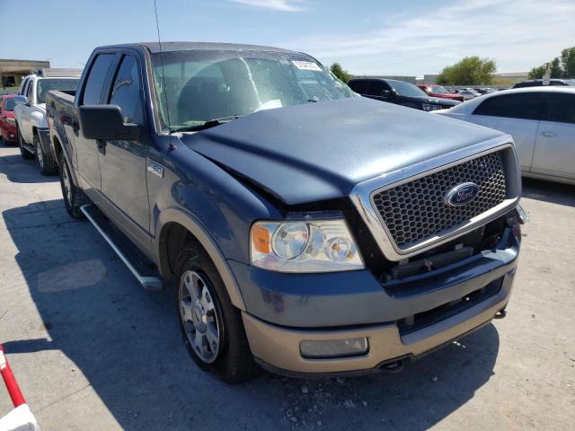 1FTPW12505FA30616 - 2005 FORD F 150 BLUE photo 1