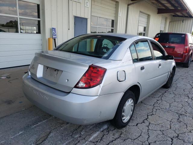 1G8AG52F94Z115450 - 2004 SATURN ION LEVEL SILVER photo 4
