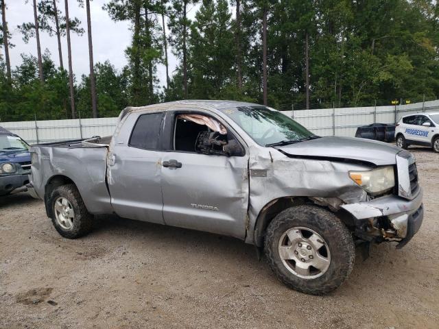 5TBBV54197S486589 - 2007 TOYOTA TUNDRA DOU SILVER photo 9