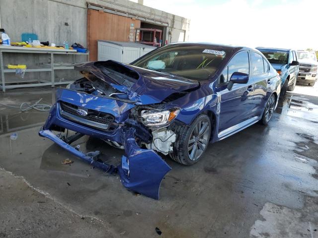 JF1VA1J69G8801832 - 2016 SUBARU WRX LIMITE BLUE photo 2