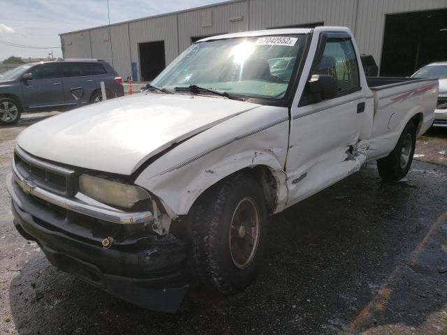 1GCCS14W118252449 - 2001 CHEVROLET S TRUCK S1 WHITE photo 2