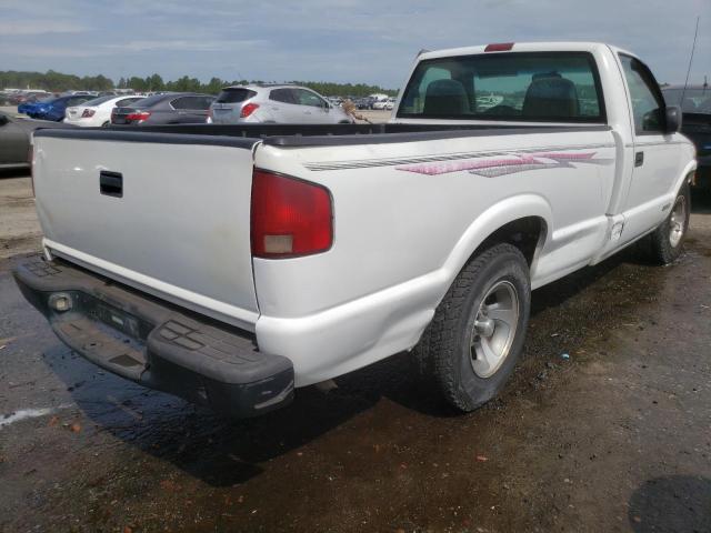 1GCCS14W118252449 - 2001 CHEVROLET S TRUCK S1 WHITE photo 4