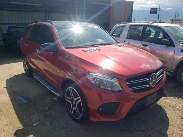 4JGDA5HB5HA862309 - 2017 MERCEDES-BENZ GLE 350 4M RED photo 1