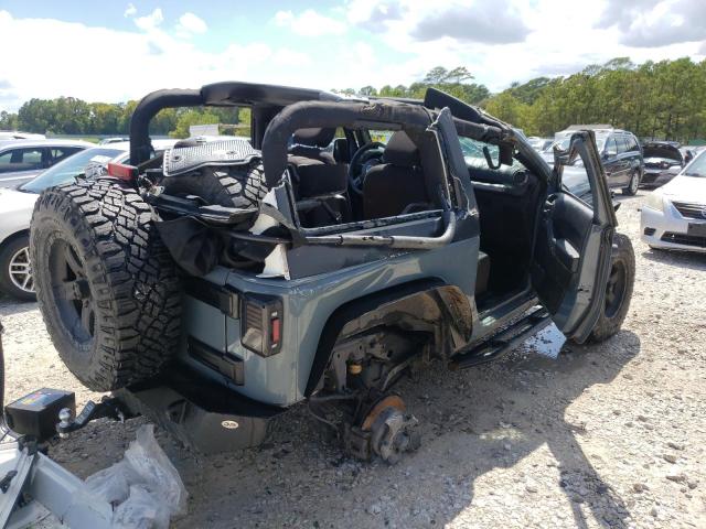 1C4AJWAG3EL250371 - 2014 JEEP WRANGLER S GRAY photo 4