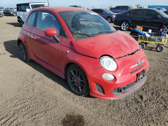 3C3CFFFH2FT504013 - 2015 FIAT 500 ABARTH RED photo 1