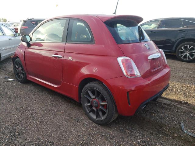 3C3CFFFH2FT504013 - 2015 FIAT 500 ABARTH RED photo 3