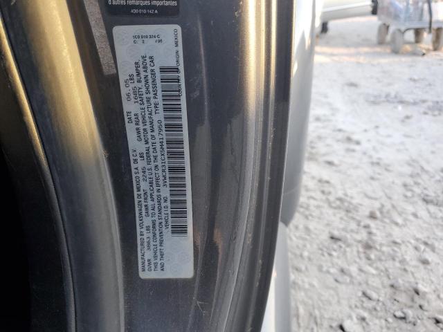 3VWCR31CX5M417950 - 2005 VOLKSWAGEN NEW BEETLE 石墨色 照片 10