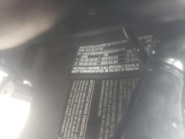 5VPDB36N4E3036975 - 2014 VICTORY MOTORCYCLES CROSS COUN Gris foto 10