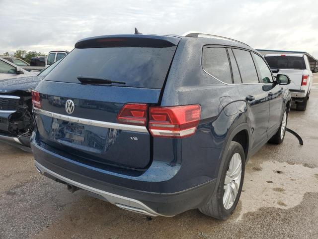 1V2WR2CA8KC610034 - 2019 VOLKSWAGEN ATLAS SE BLUE photo 4