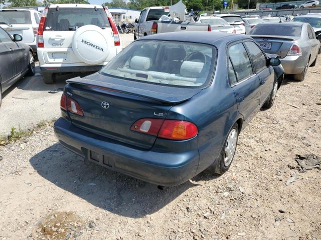 1NXBR12E0YZ360415 - 2000 TOYOTA COROLLA VE GREEN photo 4