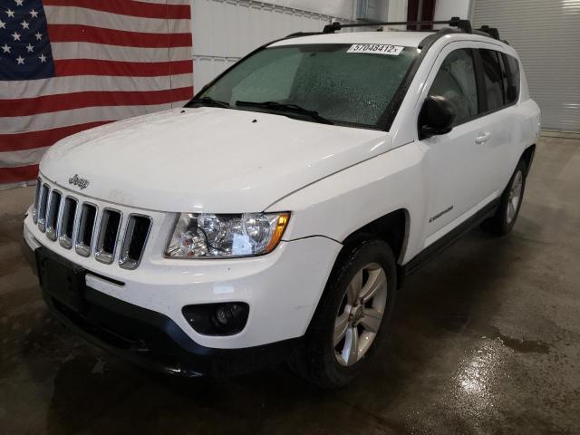 1J4NF1FB4BD251774 - 2011 JEEP COMPASS SP WHITE photo 2