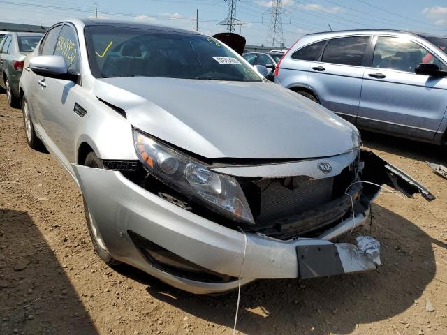 5XXGN4A76DG161282 - 2013 KIA OPTIMA EX ვერცხლისფერი ფოტო 1
