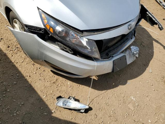 5XXGN4A76DG161282 - 2013 KIA OPTIMA EX ვერცხლისფერი ფოტო 9