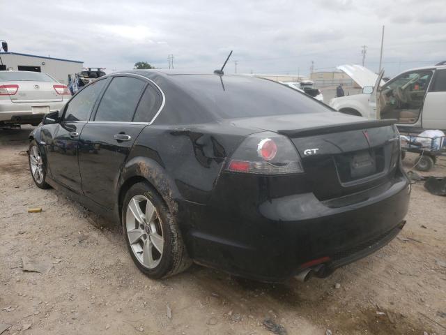 6G2EC57Y28L133690 - 2008 PONTIAC G8 GT BLACK photo 3