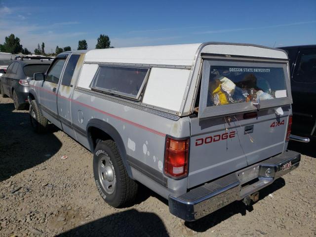 1B7GG23X5TS617272 - 1996 DODGE DAKOTA GRAY photo 3