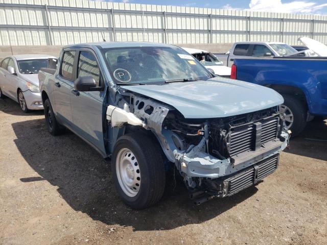 3FTTW8F97NRA20561 - 2022 FORD MAVERICK X BLUE photo 1