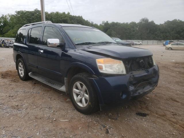 5N1BA0NCXAN601747 - 2010 NISSAN ARMADA SE BLUE photo 1