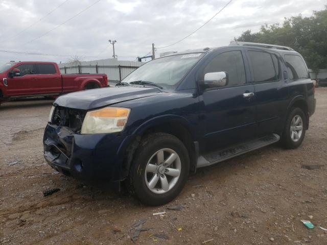 5N1BA0NCXAN601747 - 2010 NISSAN ARMADA SE BLUE photo 2