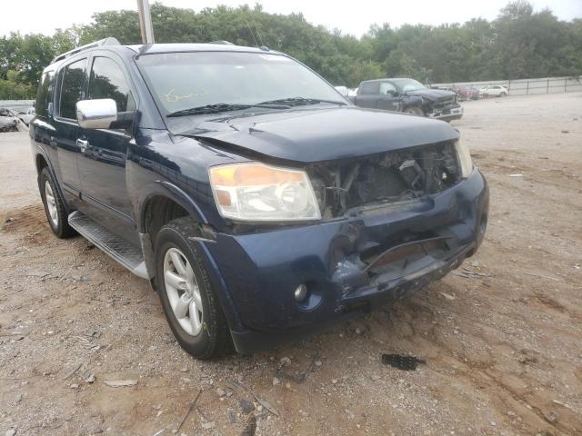 5N1BA0NCXAN601747 - 2010 NISSAN ARMADA SE BLUE photo 9