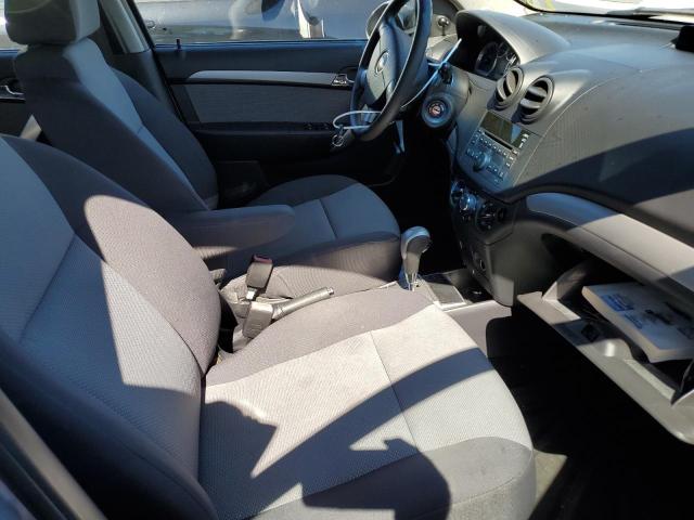 KL1TD66E19B328687 - 2009 CHEVROLET AVEO LS 银色 照片 5