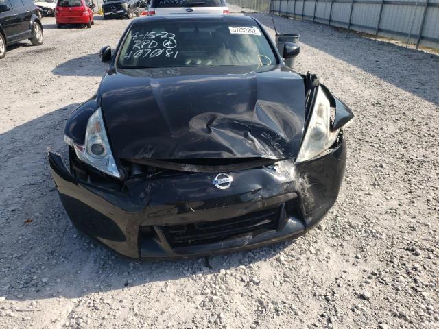 JN1AZ44EX9M407081 - 2009 NISSAN 370Z BLACK photo 9