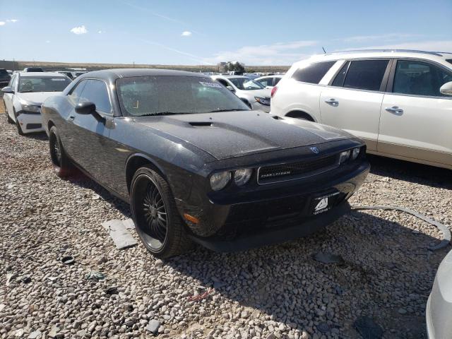 2B3CJ4DV4AH322677 - 2010 DODGE CHALLENGER BLACK photo 1