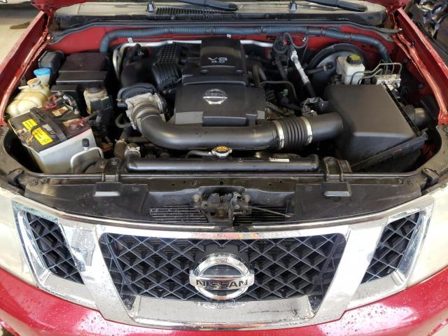 5N1AR1NB9BC615783 - 2011 NISSAN PATHFINDER RED photo 7