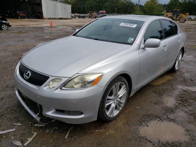 JTHBC96S275005354 - 2007 LEXUS GS 450H SILVER photo 2