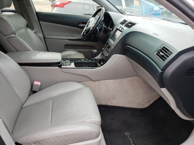 JTHBC96S275005354 - 2007 LEXUS GS 450H SILVER photo 5