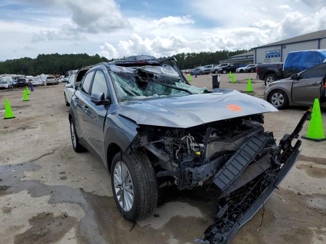 KM8K62AA8MU692769 - 2021 HYUNDAI KONA SEL P GRAY photo 1